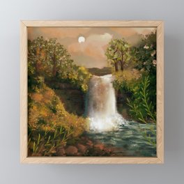 riverbank Framed Mini Art Print