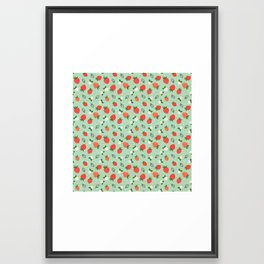 Strawberry Mix Framed Art Print