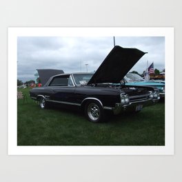Abby Art Print | Black, Car, Digital, Photo, Michialeschneiderphotography, Vintage, Auto, Transportation, 1965Oldscutlass442, Vehicle 