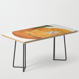 Delicious Orange Tangerine Illustration Coffee Table