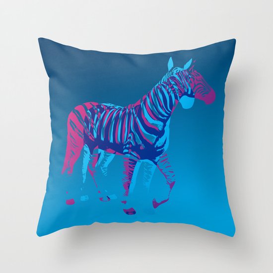 Zebras Throw Pillow