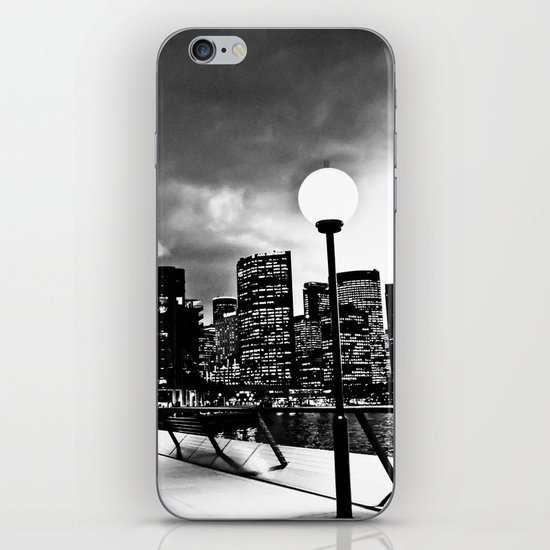 Mono-Chrome City iPhone Skin