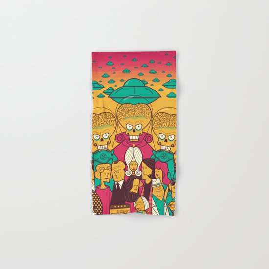 Mars Attacks! Hand & Bath Towel