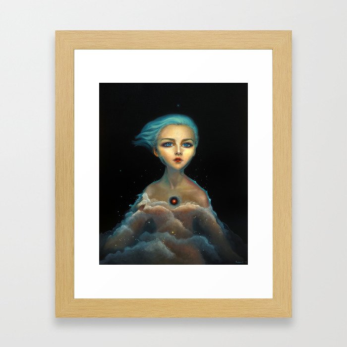 Nebula Framed Art Print