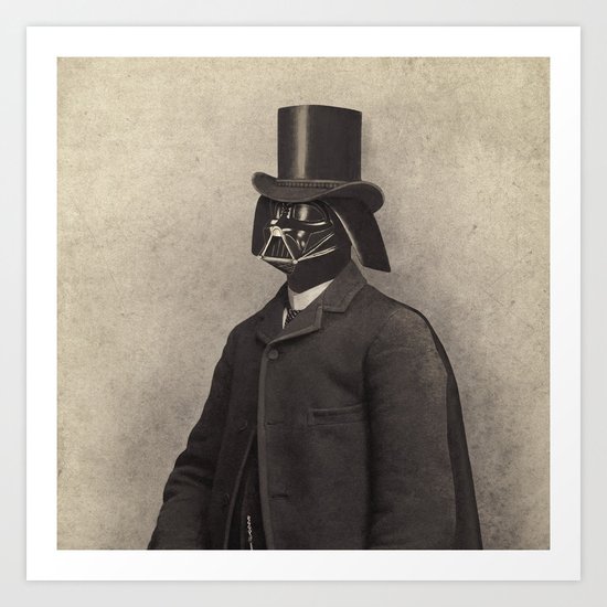 Lord Vadersworth - square format Art Print
