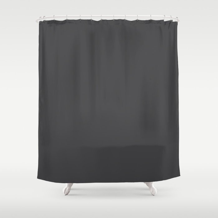 Color Splash Design / Dark Grey 90% (Mix & Match Set) Shower Curtain