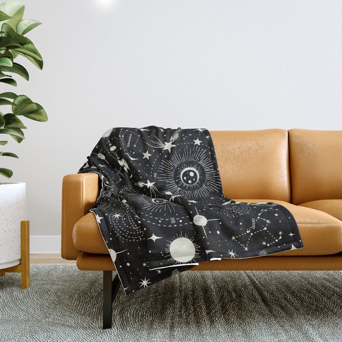 Solar System Throw Blanket