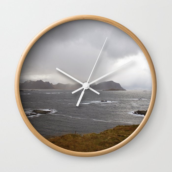 Lofoten Seaview Wall Clock