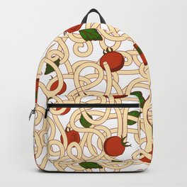 Spaghetti with tomato Backpack