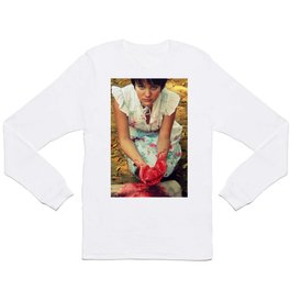 Possesion Long Sleeve T Shirt | Political, People, Photo, Scary 