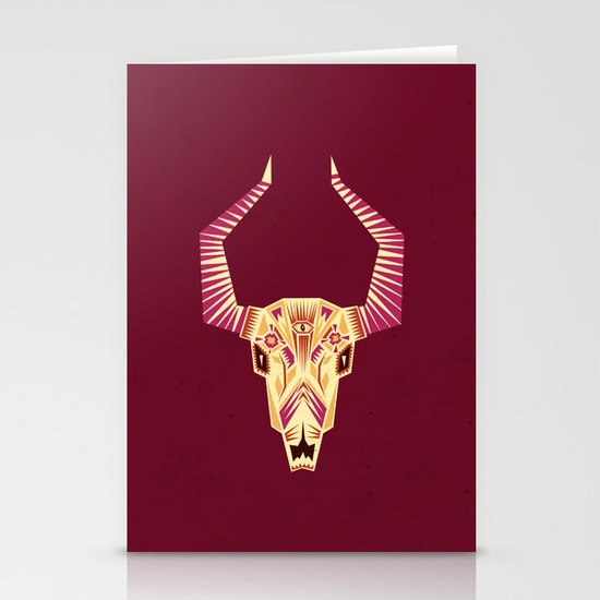 Sugar Bull Stationery Cards