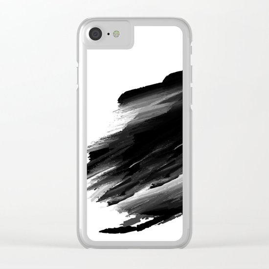 My mood when I miss you Clear iPhone Case