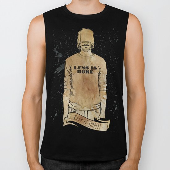 Less is More. Biker Tank