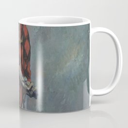 Paul Cezanne - Harlequin Coffee Mug | Oiloncanvas, Pose, Painting, Genreart, Stick, Theatre, Nationalgalleryo, Mimeartist, Costume, Figurative 