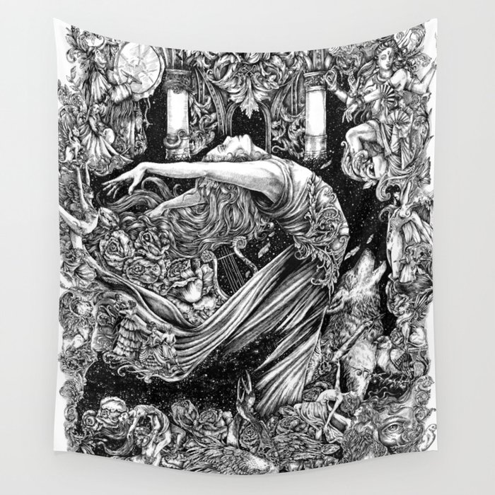 Terpsichore Wall Tapestry