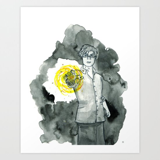 FireBall Art Print