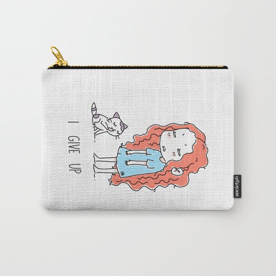 I Give Up Carry-All Pouch