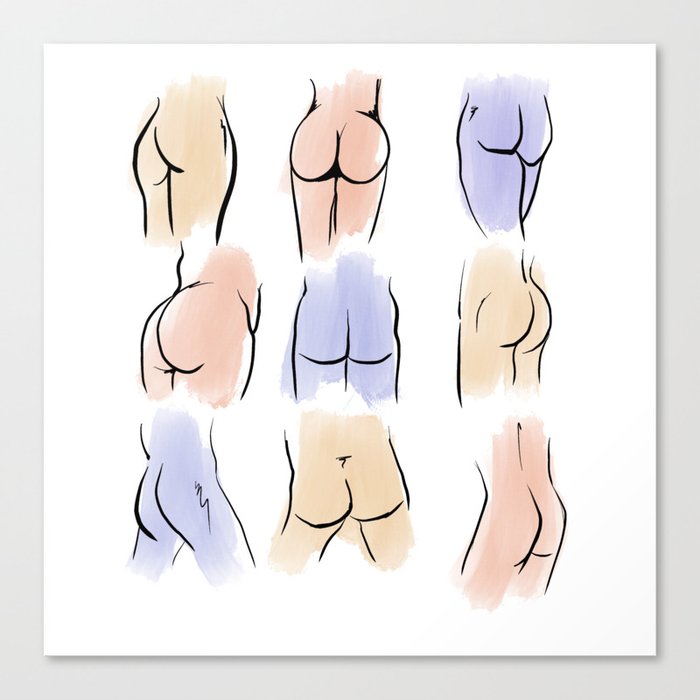 butts  Canvas Print