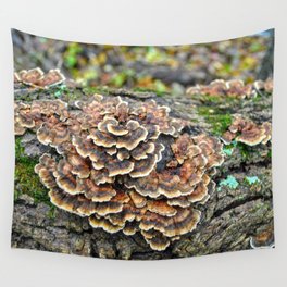 Fungus in the Woods Wall Tapestry