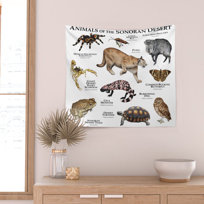 Desert species sales tapestry
