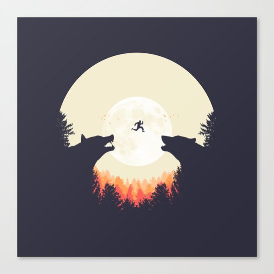 Runaway Canvas Print