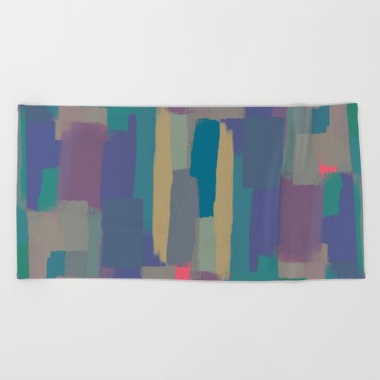 Abstract Painting II Beach Towel