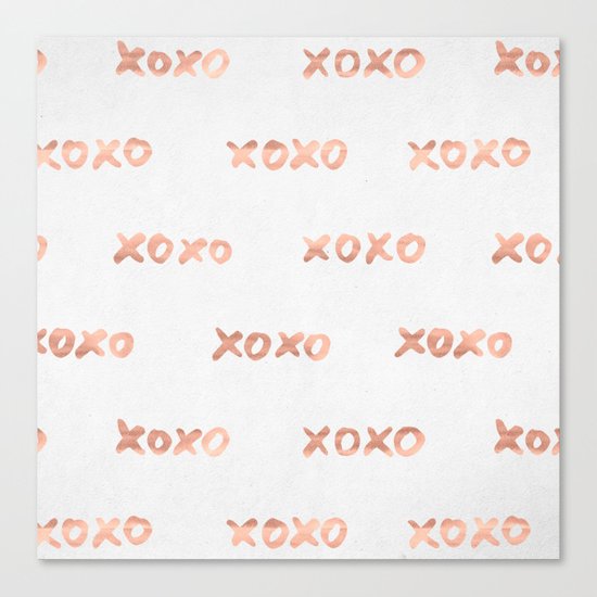 xoxo Canvas Print