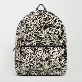 Relief Pattern Abstract Backpack