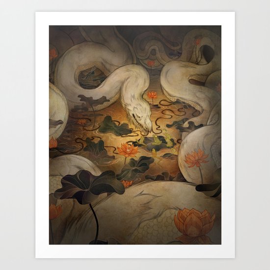 The Kings Request Art Print