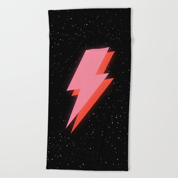 Thunderbolt: Glowing Astro Edition Beach Towel