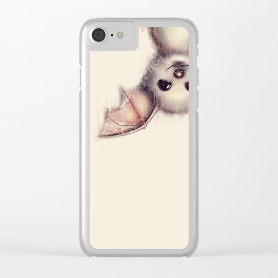 Hang in there! Clear iPhone Case
