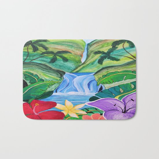 Tropical Escape Bath Mat