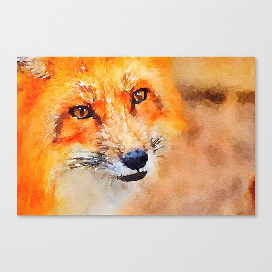Fox 2 Canvas Print