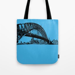 sydney in blue Tote Bag