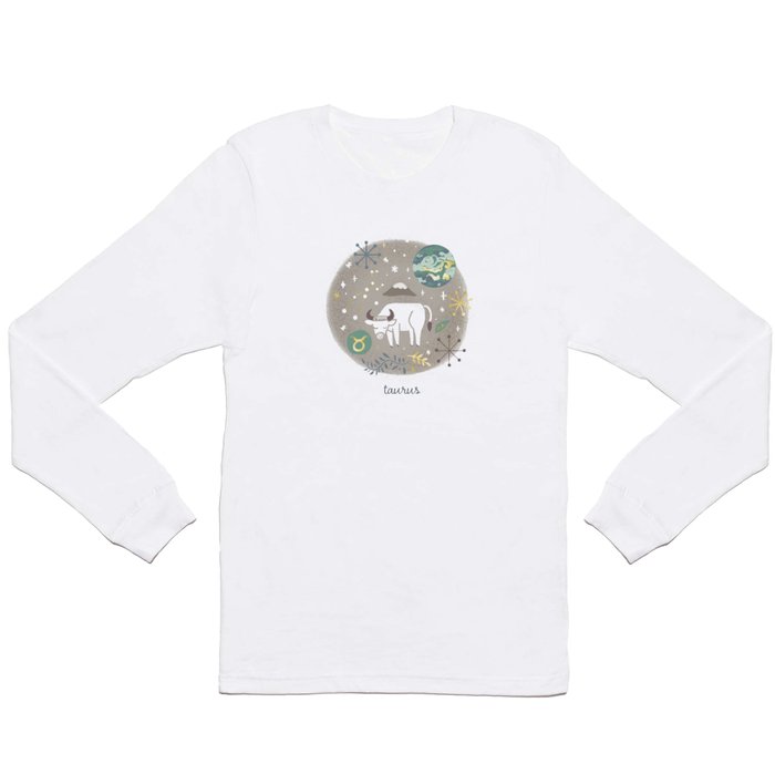 Taurus Earth Long Sleeve T Shirt