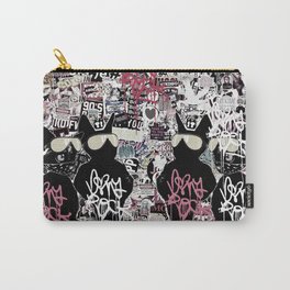 Lost in Graffitis and Stickers Carry-All Pouch