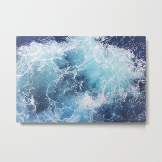 Ocean Waves Metal Print