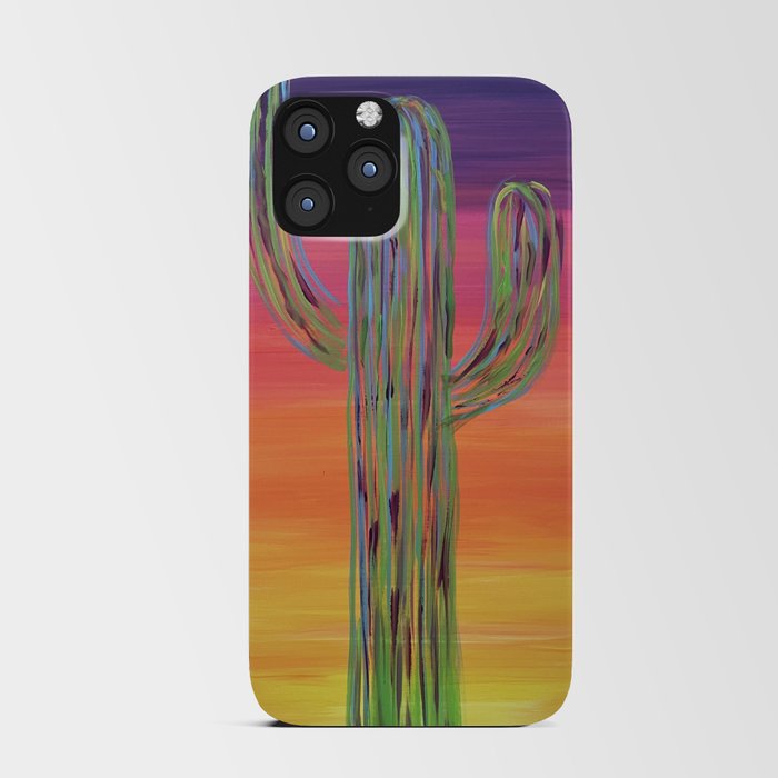 Cactus of Color iPhone Card Case