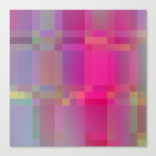 Partial Glow Canvas Print