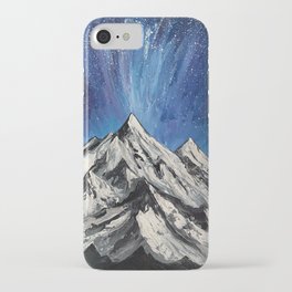 Painted Mountains iPhone Case