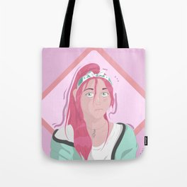 That cool girl. Illustration Tote Bag
