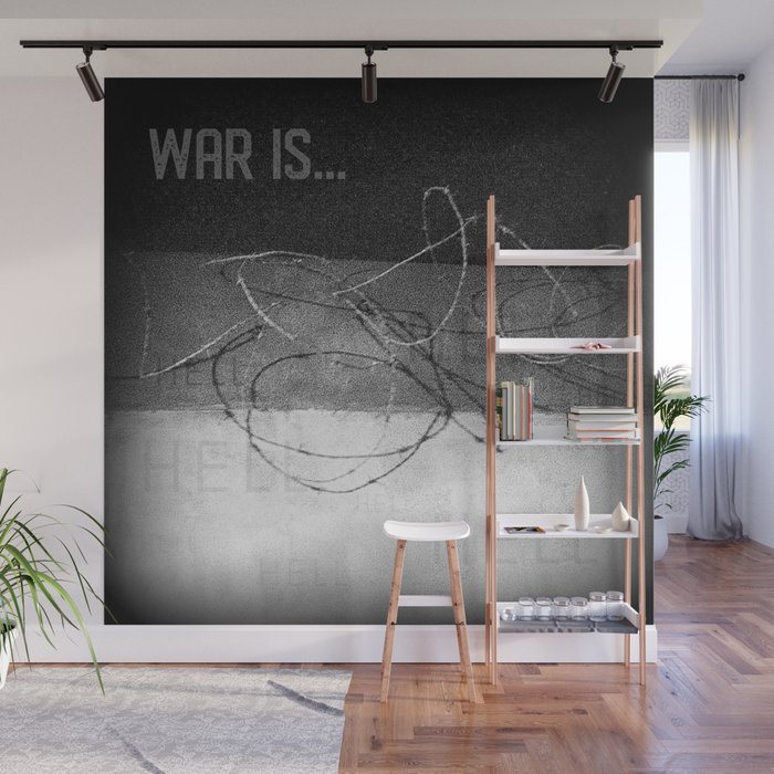 War is... Hell | Nadia Bonello Wall Mural