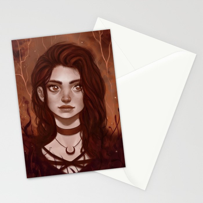 Digital Painting 8 By Anthuluart Stationery Cards By Anthuluart