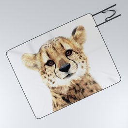 Cheetah Cub Picnic Blanket
