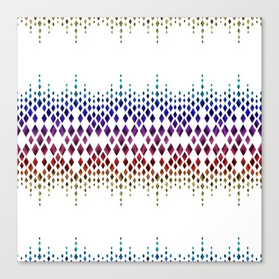 Colorful geometric pattern. Canvas Print