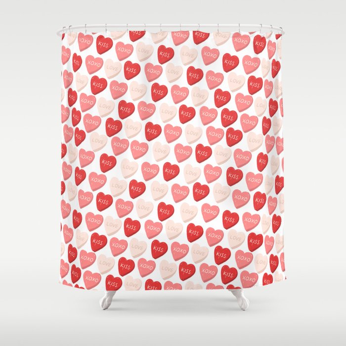 Sweetheart Candies Shower Curtain