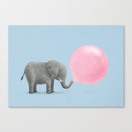 Jumbo Bubble Gum Canvas Print