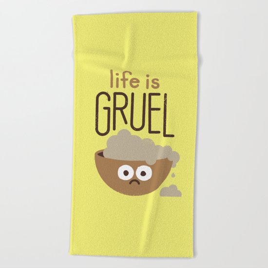Consider Yourself... Warned Beach Towel