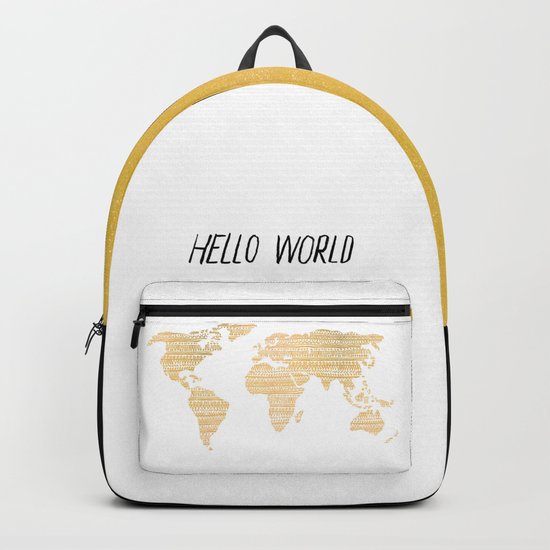 Hello World Backpack