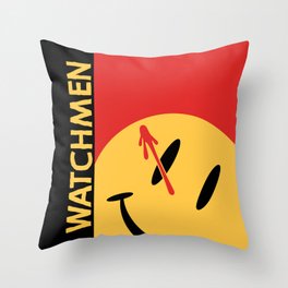 Who Watches Who? Throw Pillow